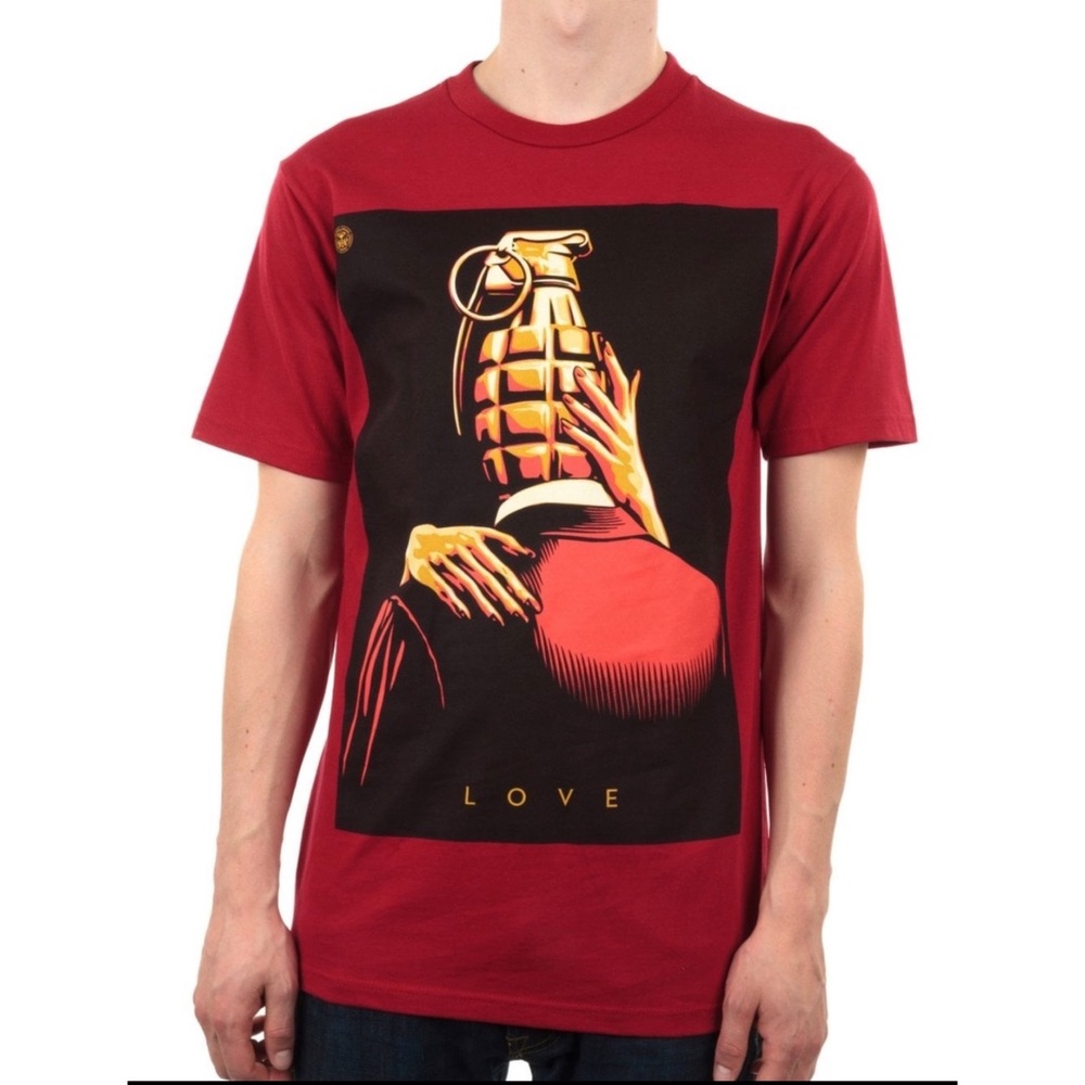 OBEY Love is the Drug Tshirt